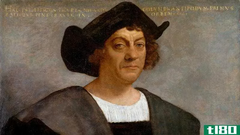 Portrait of Columbus by Sebastiano del Piombo (1519).