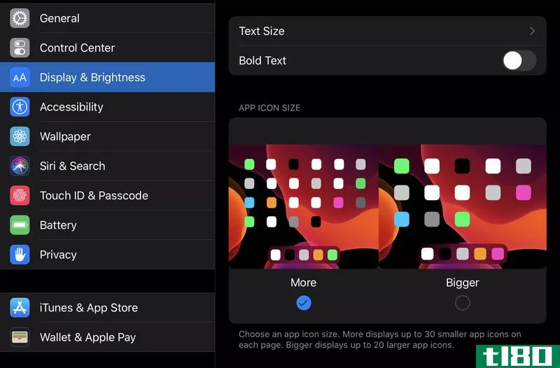 Illustration for article titled How to Change the Size of Your App Ic*** in iPadOS 13