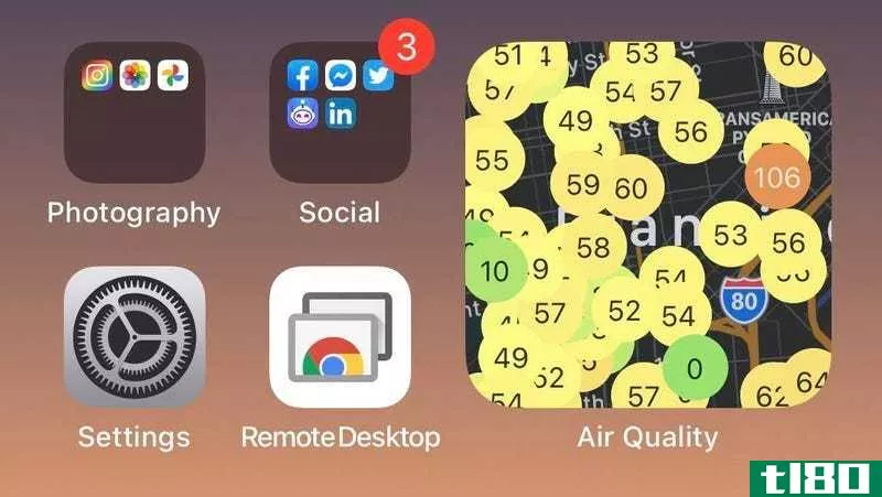 Illustration for article titled How to Add an Air Quality Widget to iOS 14