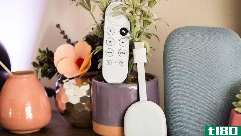 The Chromecast with Google TV. 
