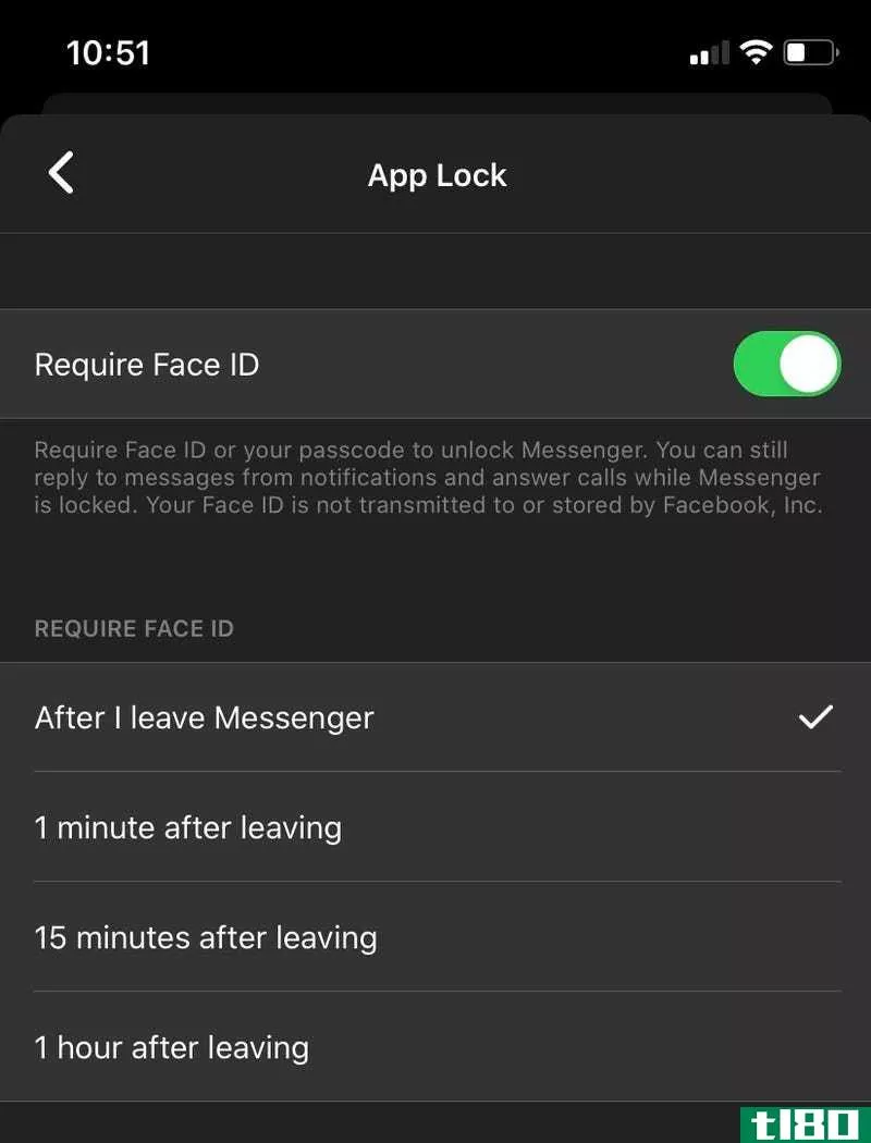 Illustration for article titled How to Lock Your Facebook Messenger Chats Using Face ID