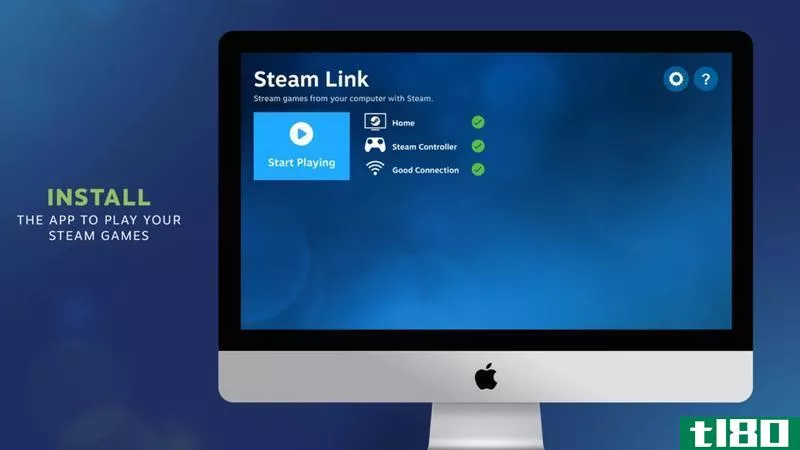如何在mac上为家庭远程游戏设置steam链接