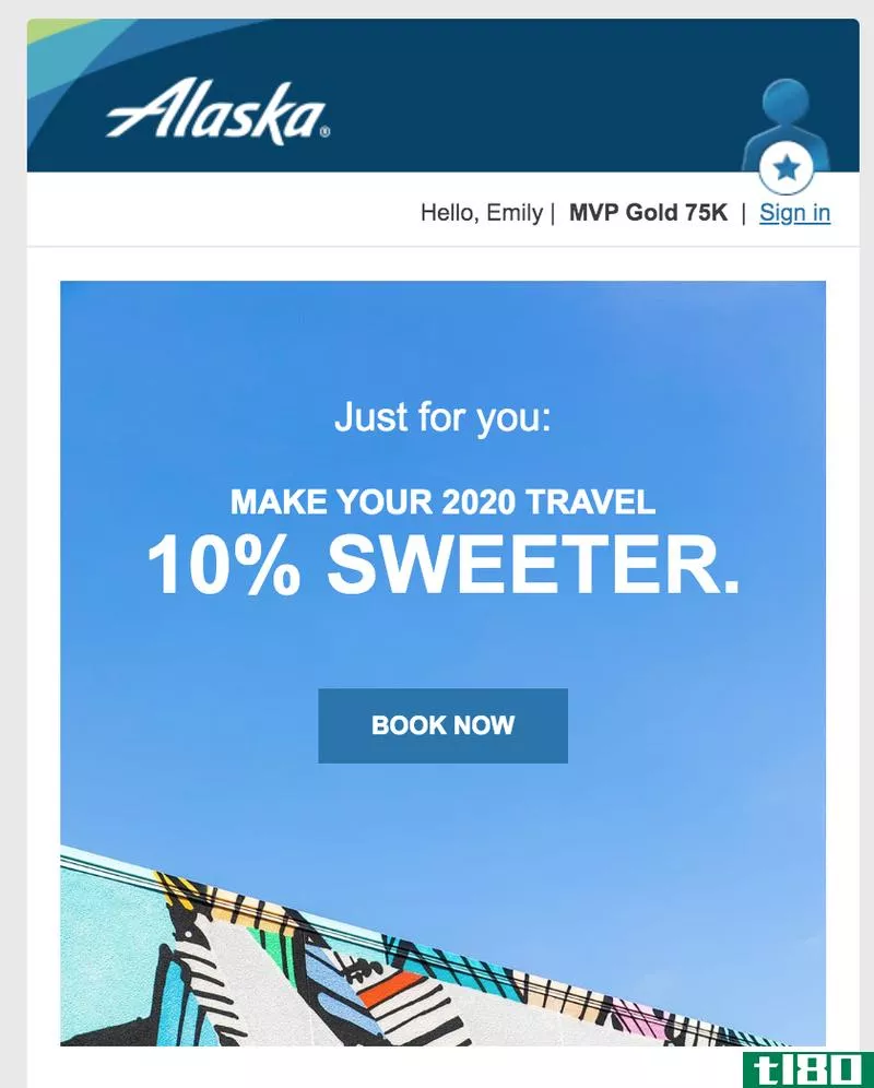 Illustration for article titled Get 10% Off Your Next Alaska Flight If You Get The Airline&#39;s Newsletter