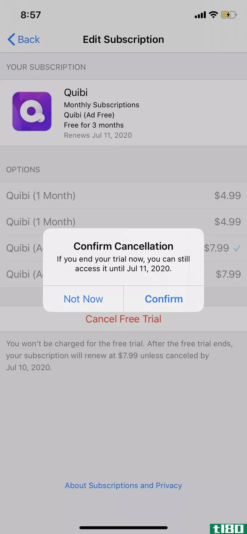 Illustration for article titled Cancel Your Quibi Subscription Before Your 90-Day Free Trial Ends