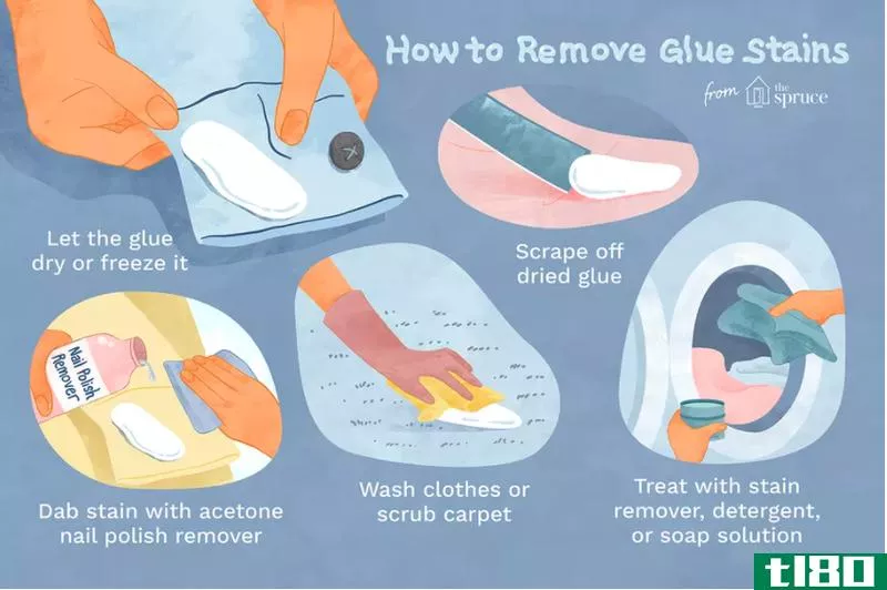 Illustration for article titled How to Get Rid of Glue Stains on Fabric and Carpet