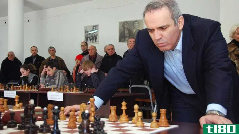 Garry Kasparov: One of thousands of players you can lose to on Chess DB