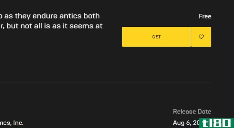 An example of the button you’re looking for on the Epic Games store.