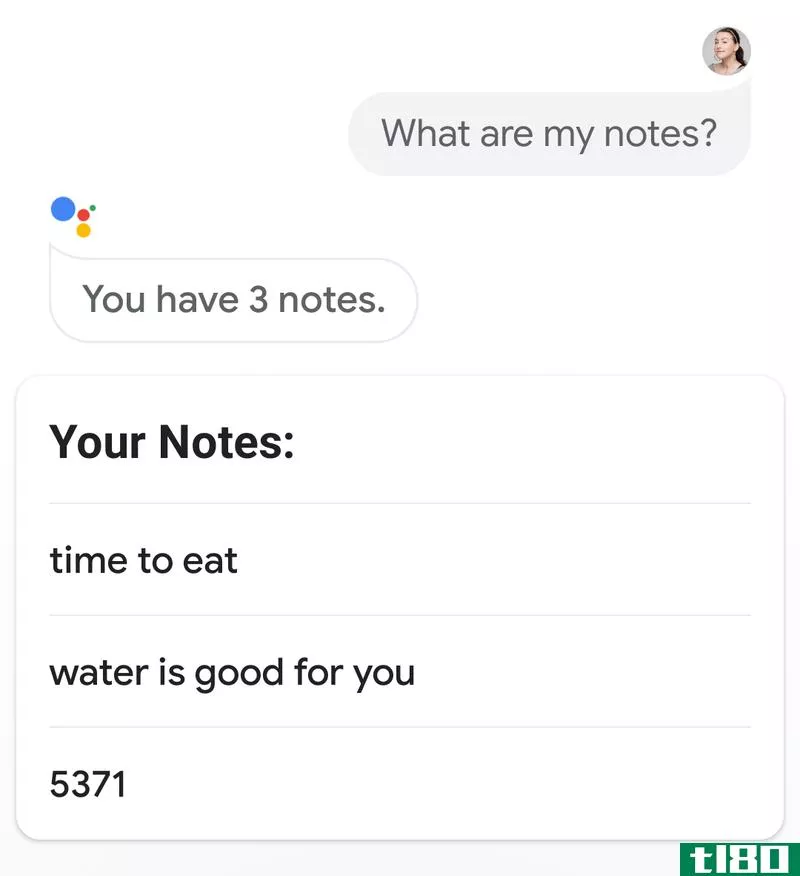 The easiest way to ask Google to take a note for you is to simply ask it, “Take a note.” 