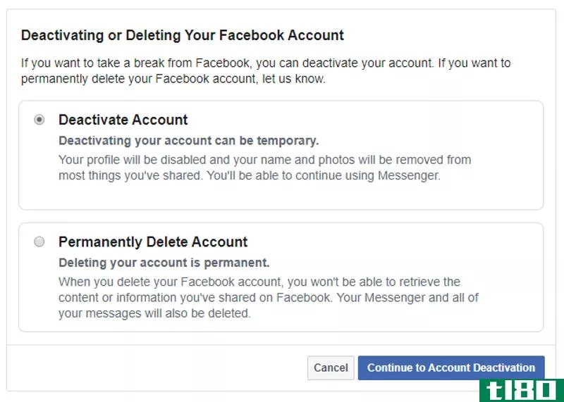 Illustration for article titled Why Can&#39;t You Deactivate Your Facebook Messenger Account Anymore?