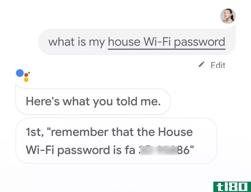 There’s no point in remembering your wifi password when Google can do it for you.