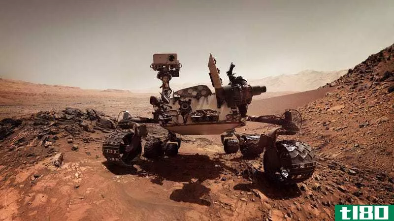 在火星探测器上虚拟驾驶