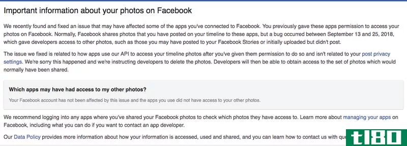 Illustration for article titled How to See if Your Photos Were Exposed By Facebook&#39;s Latest Bug