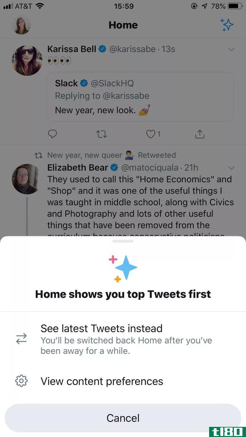 Screenshot taken on iOS, obviously, but the Twitter interface is exactly the same on Android.