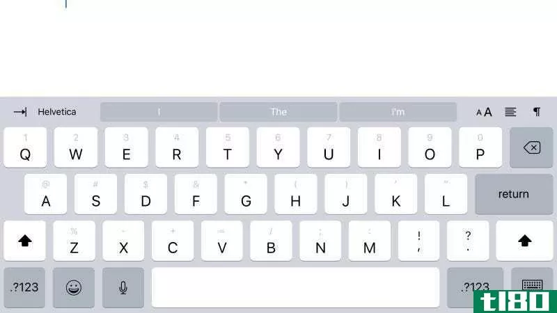 Illustration for article titled How to Use iOS 11&#39;s New iPad Keyboard (and Uninstall It If You Hate It)
