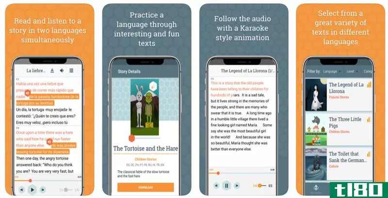 Illustration for article titled Learn a New Language While Listening to Audiobooks Using This App