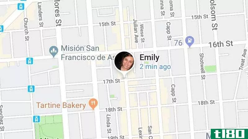 如何在谷歌地图上分享你的位置（并查看朋友的剩余电池寿命）