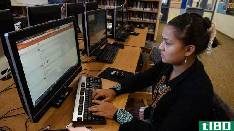 Claramae Armajo, 14, helped to create Duolingo’s Navajo course.