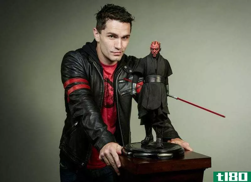 Sam Witwer and “friend.”
