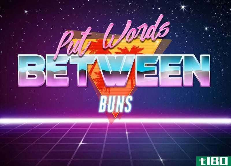 Illustration for article titled Put Words Between Buns, and Other Irresistible Word Art Generators