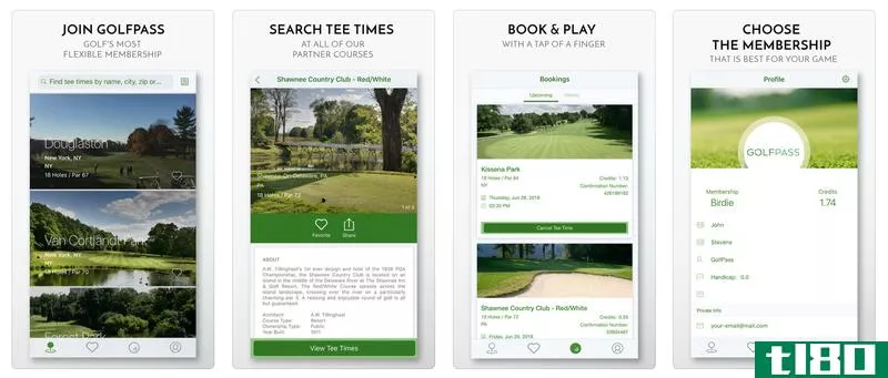 Illustration for article titled Get Monthly Access to T*** of Golf Courses For One Fee With This App