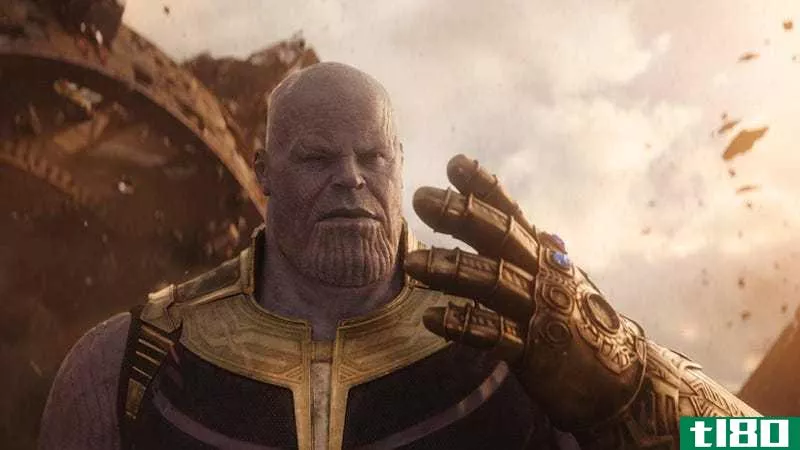 Thanos in Marvel’s Avengers: Infinity War