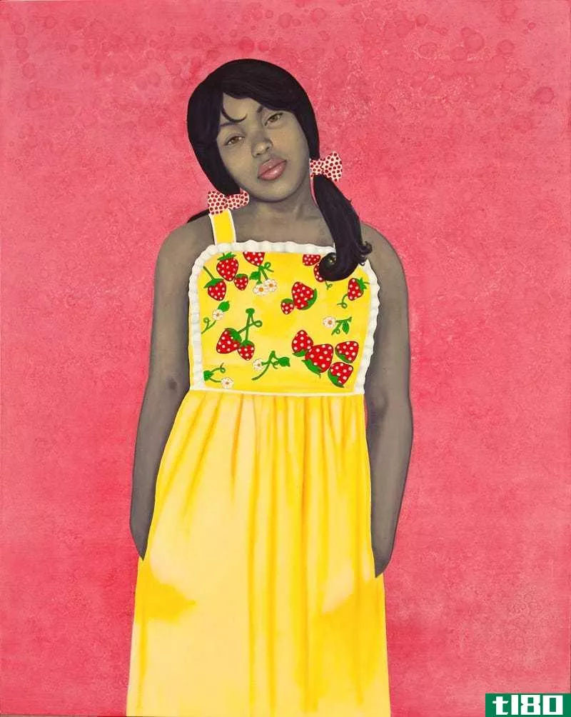 Amy Sherald, They Call Me Redbone but I’d Rather Be Strawberry Shortcake,009, National Museum of Women in the Arts