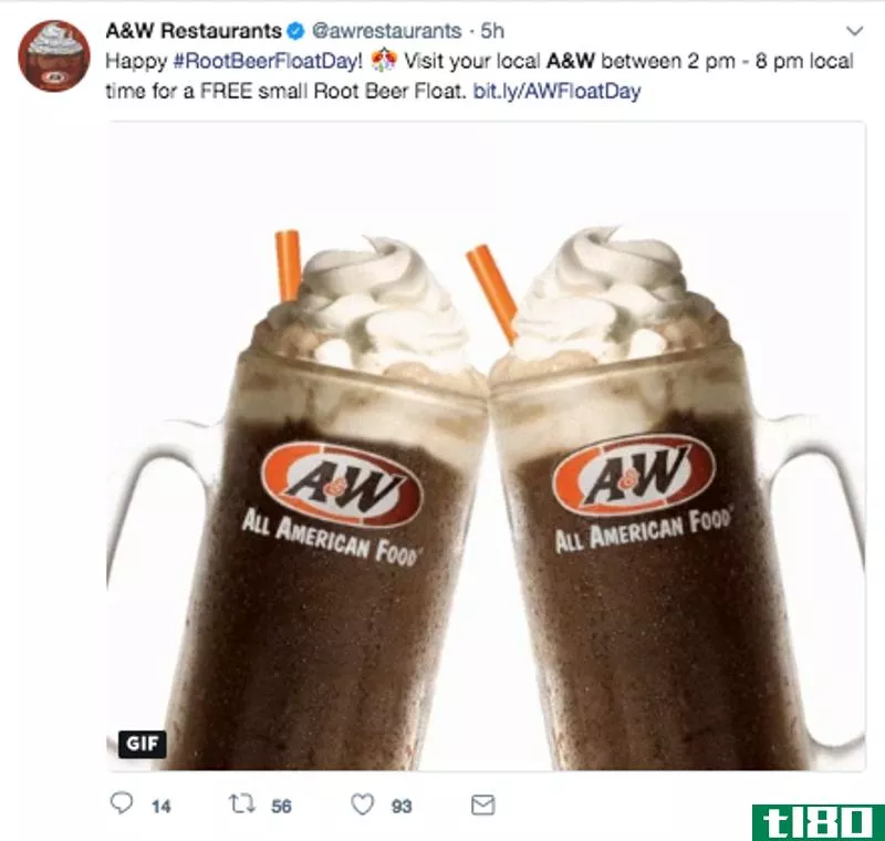 Illustration for article titled Get a Free Root Beer Float Today From A&amp;W