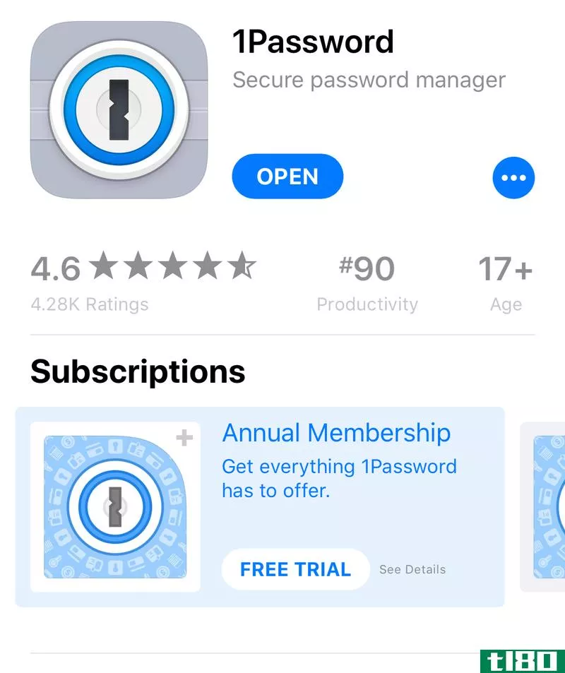 Illustration for article titled You Can Now Try the 1Password App for Free