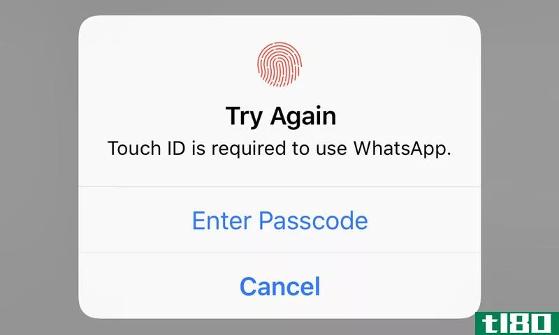 如何使用touch id或face id锁定ios上的whatsapp