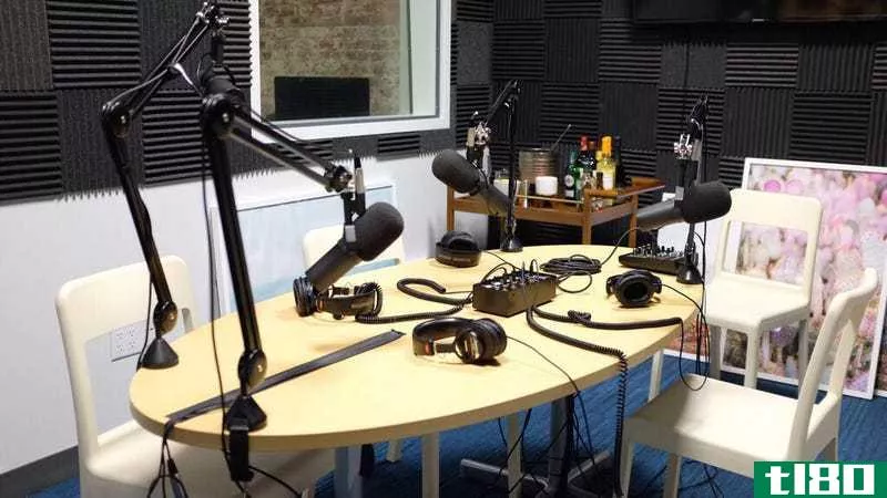 The Gizmodo Media podcast studio