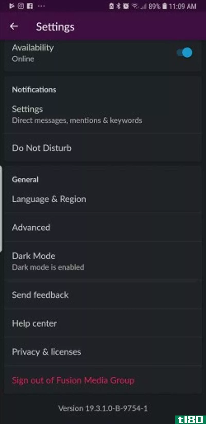 Illustration for article titled How to Access Slack&#39;s Secret Dark Mode on iOS and Android