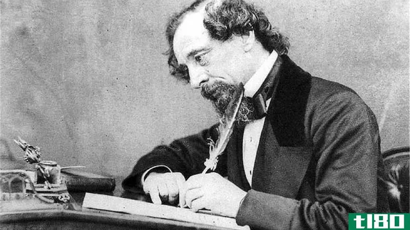 Charles Dickens, first-drafter