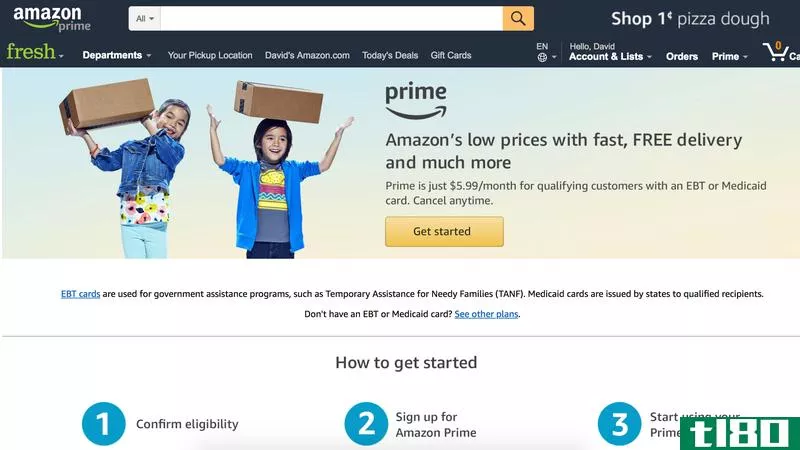 Illustration for article titled How to Sign Up for Amazon&#39;s Medicaid Prime Discount