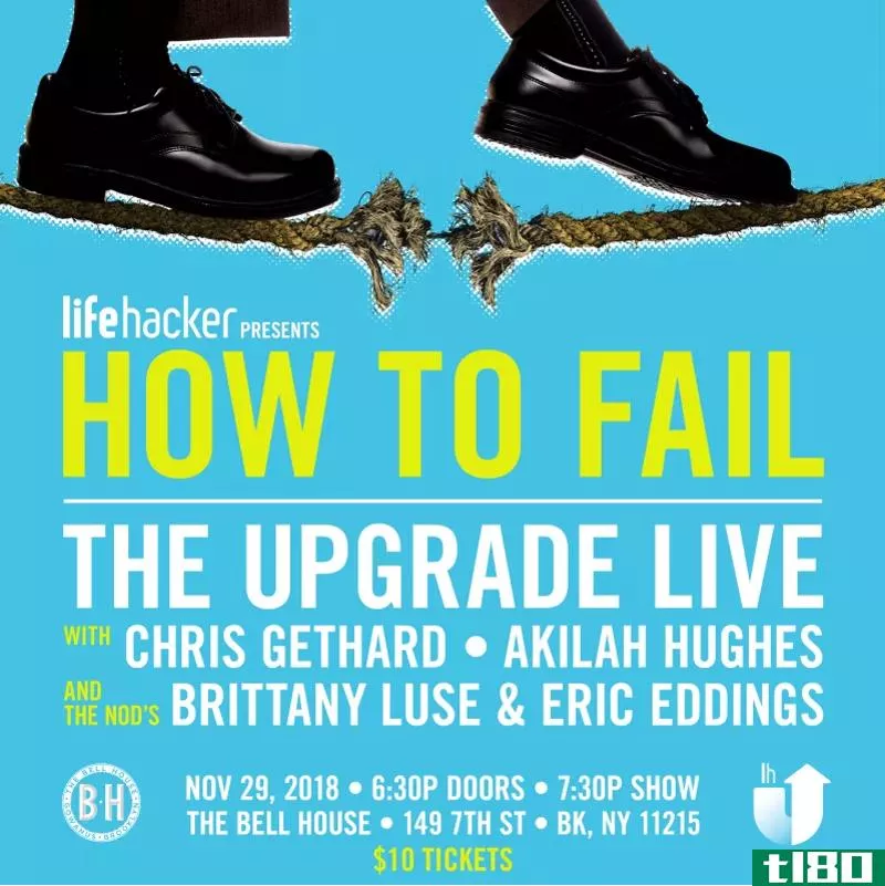 Illustration for article titled Come to The Upgrade Live Tonight With Chris Gethard, Akilah Hughes, Brittany Luse and Eric Eddings