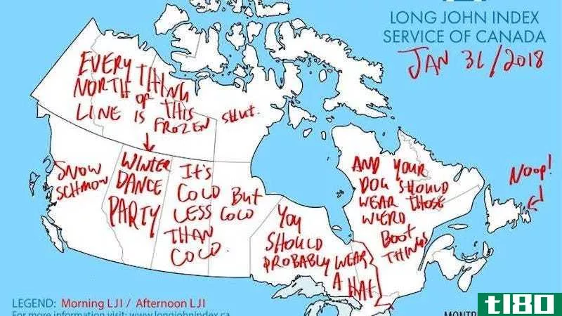 加拿大人，从长约翰指数得到你的冬季预报
