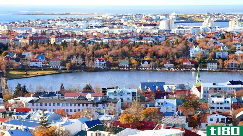 View from Hallgrímskirkja