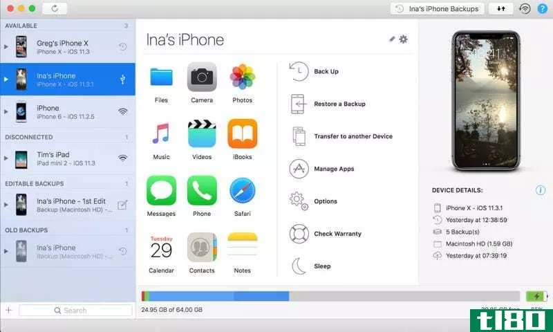iMazing can grab raw data from your iOS backups so you don’t lose your photos, messages, and bookmarks before you wipe your phone. It works really well. 
