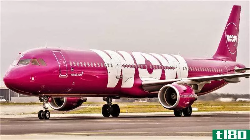 WOW Air, as in “WOW, we actually made it!” Photo by Oliver Holzbauer.