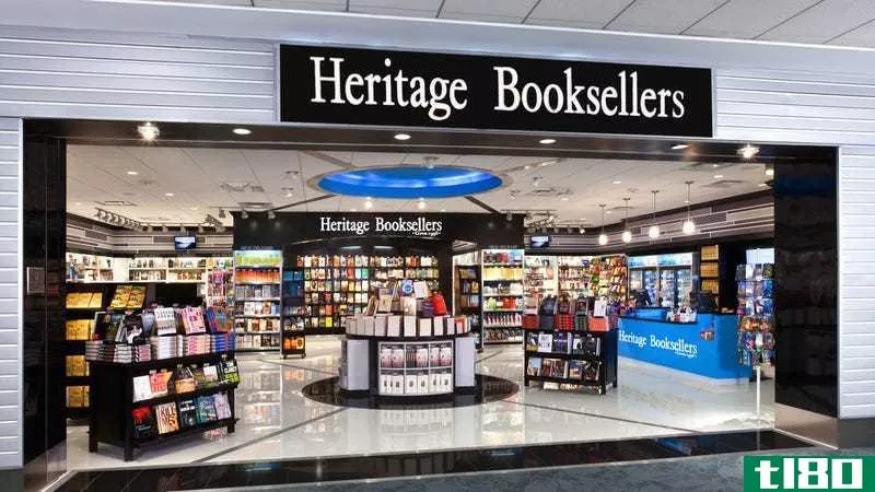 Heritage Booksellers at the Charlotte Douglas International Airport