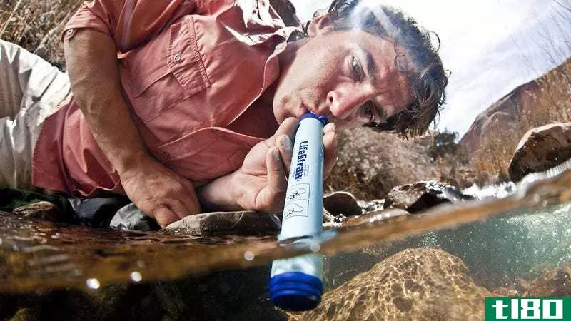 LifeStraw Personal Water Filter, $14