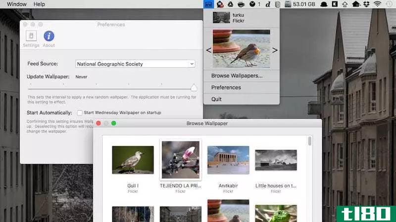 壁纸星期三为mac电脑自动下载美丽的图像为您的桌面