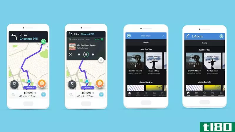 Illustration for article titled Waze Will Let You Control Spotify Without Ever Leaving the App