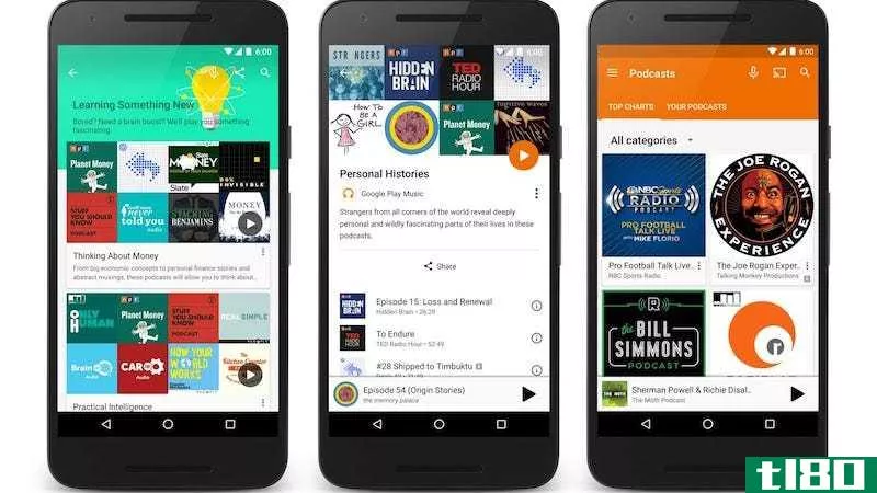 Illustration for article titled Podcasts Arrive in Google Play Music with Playlists for Curated Listening