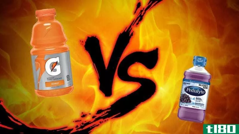 Illustration for article titled Hangover Cure Showdown: Gatorade vs Pedialyte