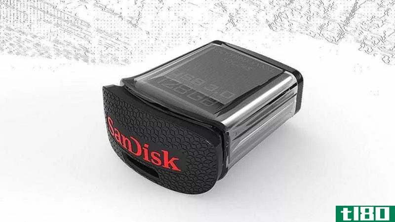 SanDisk Ultra Fit 128GB USB 3.0 Flash Drive, $23