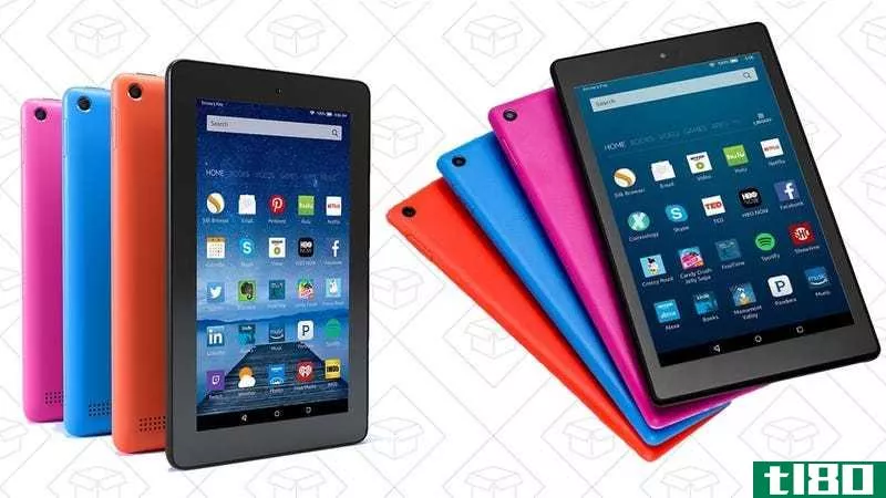 Fire Tablet, $33 | Fire Essentials Bundle, $51 | Fire HD 8, $60 | Fire HD 8 Essentials Bundle, $83