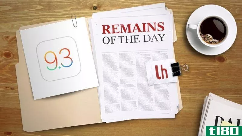 Illustration for article titled Remains of the Day: iOS 9.3 Beta Goes Public