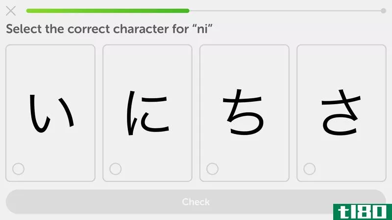 语言应用程序duolingo终于添加了日语，非常棒