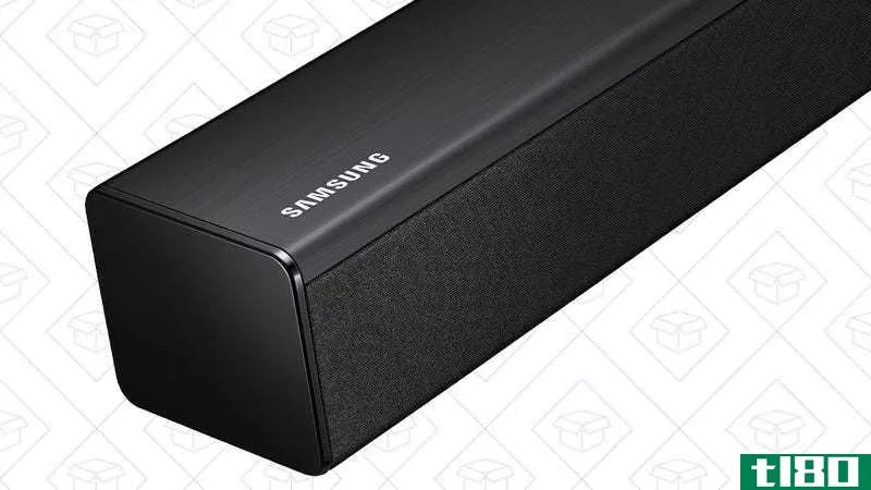 Samsung 2.2 Channel 80W Sound Bar, $78