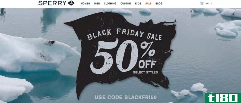 50% off select styles with code BLACKFRI50